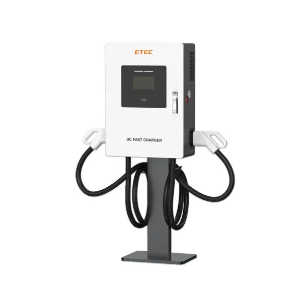 CARREGADOR VEICULAR DC 40KW WALLBOX 2xCCS2 5M WIFI 4G OCPP (EKDC1-CC-40)