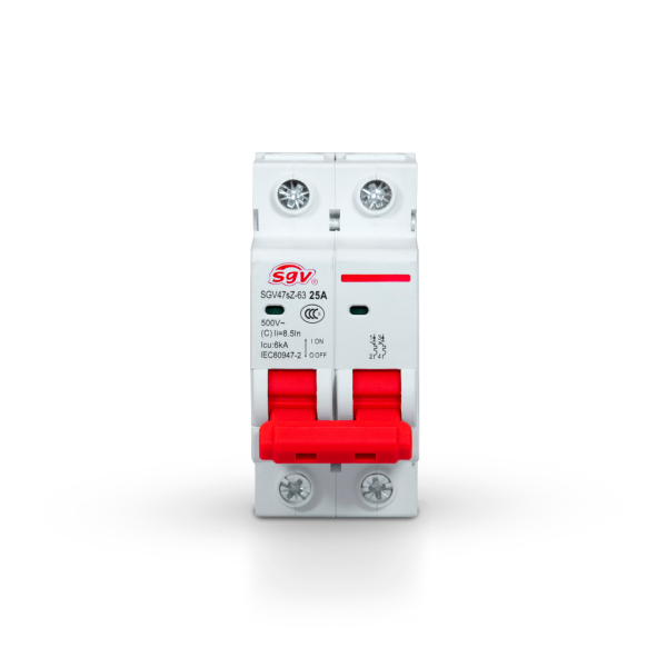 DISJUNTOR BIPOLAR 25 A CC 500 V