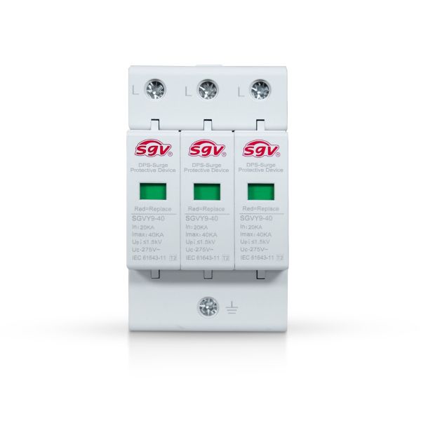 Protetor Surto DPS SGV Tripolar CA 275 V 40 kA