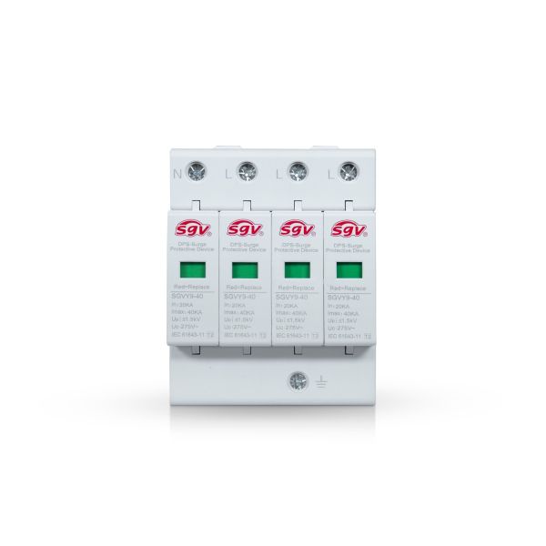 Protetor Surto DPS SGV Tetrapolar CA 275 V 40 kA