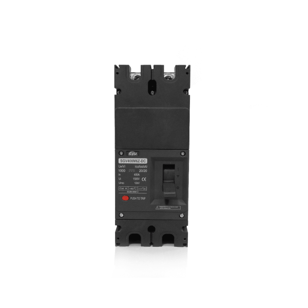 DISJUNTOR DC CAIXA MOLDADA BIPOLAR SGV 1000VCC 400A (SGV400M6Z-DC 400A)