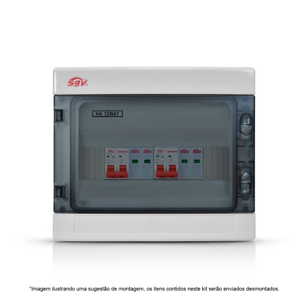 CONJ.  PARA MONTAGEM QUADRO ELÉTRICO STRINGBOX CC 2E 2S SGV