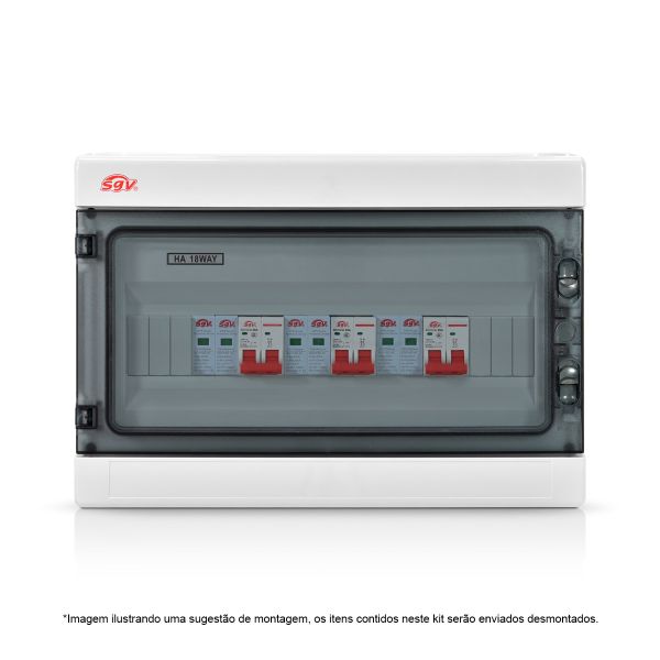 CONJ.  PARA MONTAGEM QUADRO ELÉTRICO STRINGBOX CC 3E 3S SGV