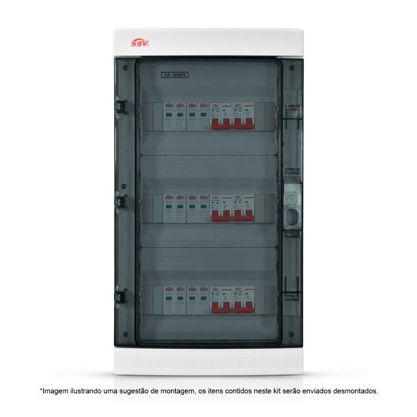 CONJ.  PARA MONTAGEM QUADRO ELÉTRICO STRINGBOX CC 6E 6S SGV