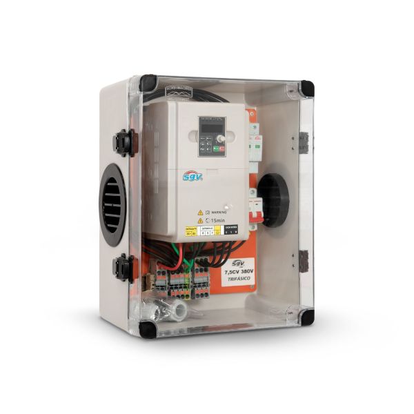 QUADRO ELÉTRICO PARA BOMBEAMENTO 7,5CV/5,5KW 380V 3PH