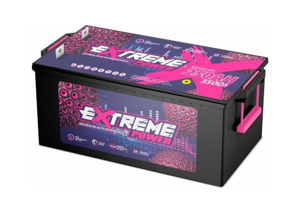 BATERIA EXTREME 250 Ah - DISPONÍVEL 5 DIAS APÓS A COMPRA