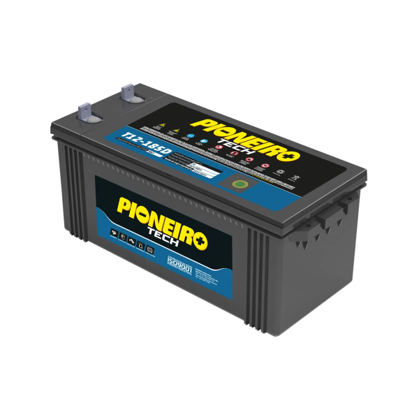 Bateria Estacionária Ventilada Pioneiro Tech T12-185D 12V 185Ah - DISPONÍVEL 5 DIAS APÓS A COMPRA