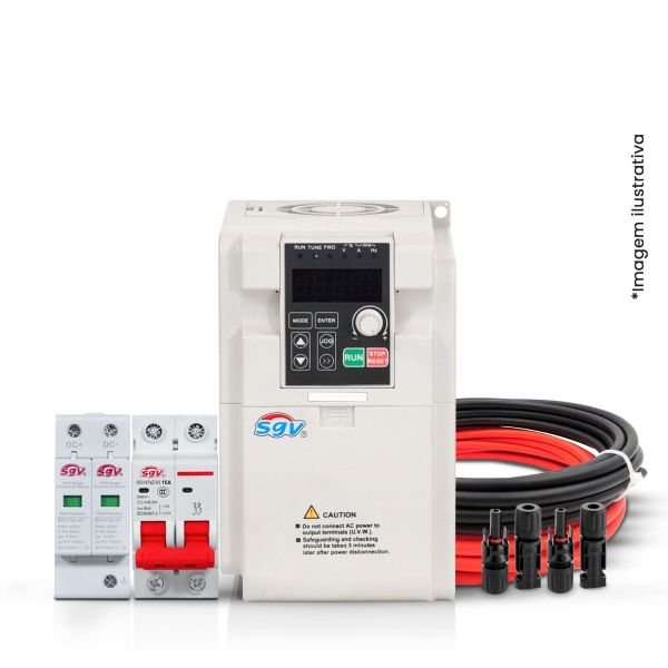 CONJUNTO BOMBEAMENTO SGV 3CV MONOFÁSICO 220V