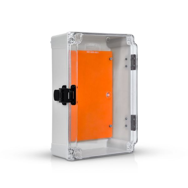 QUADRO ELÉTRICO CAIXA PLÁSTICA TAMPA TRANSPARENTE 28 X 18 X 9 CM IP65